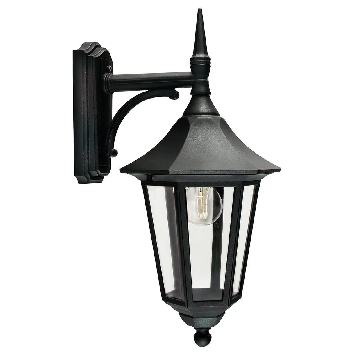 Valencia Outdoor Down Wall Lantern