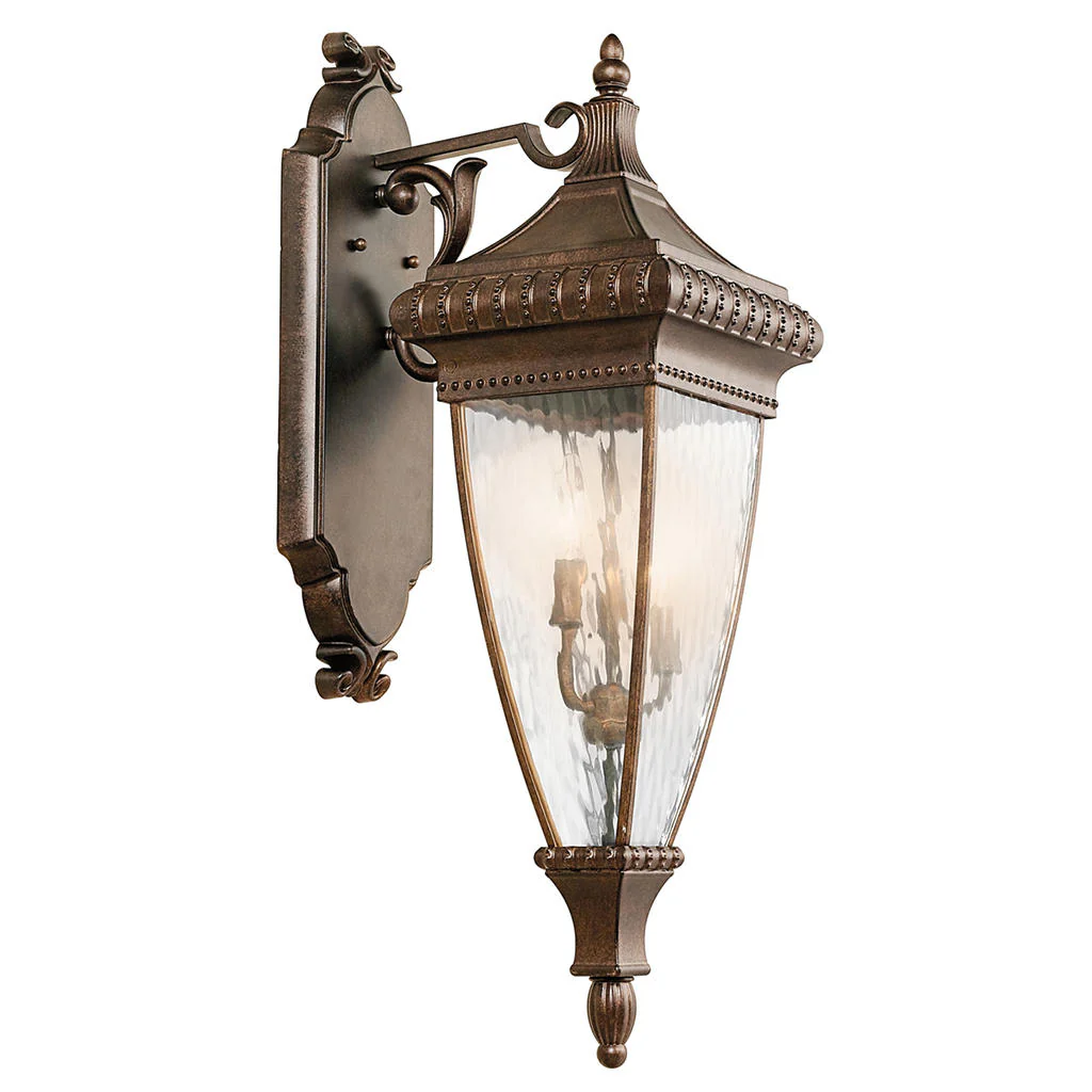 Venetian Rain Outdoor Down Wall Lanterns - Image 4