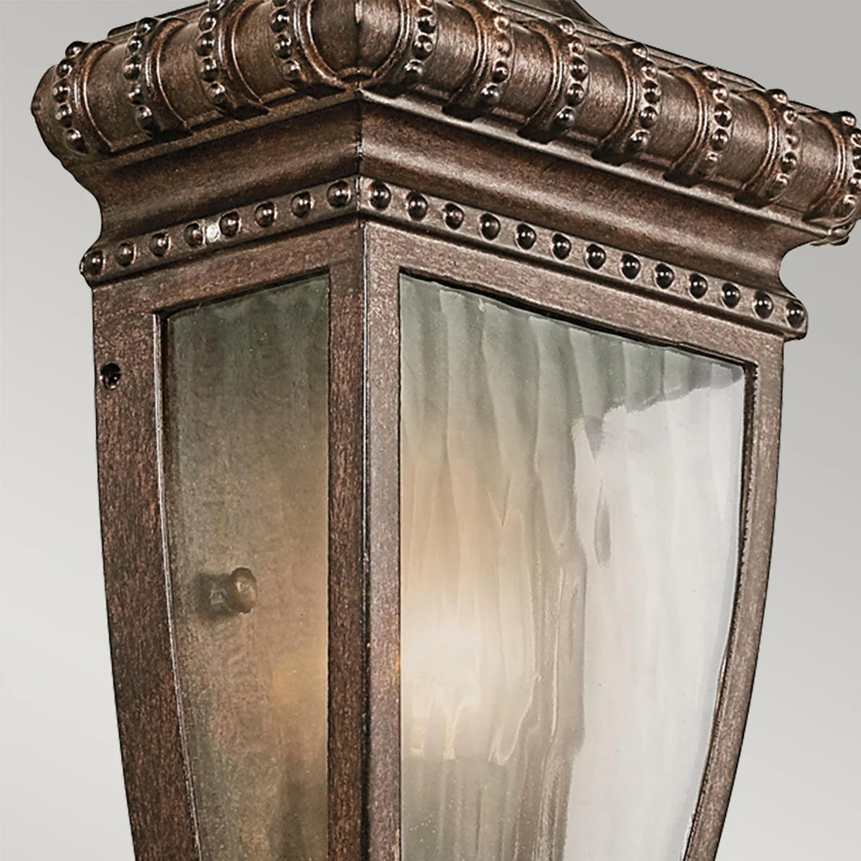 Venetian Rain Outdoor Flush Wall Lantern - Image 4