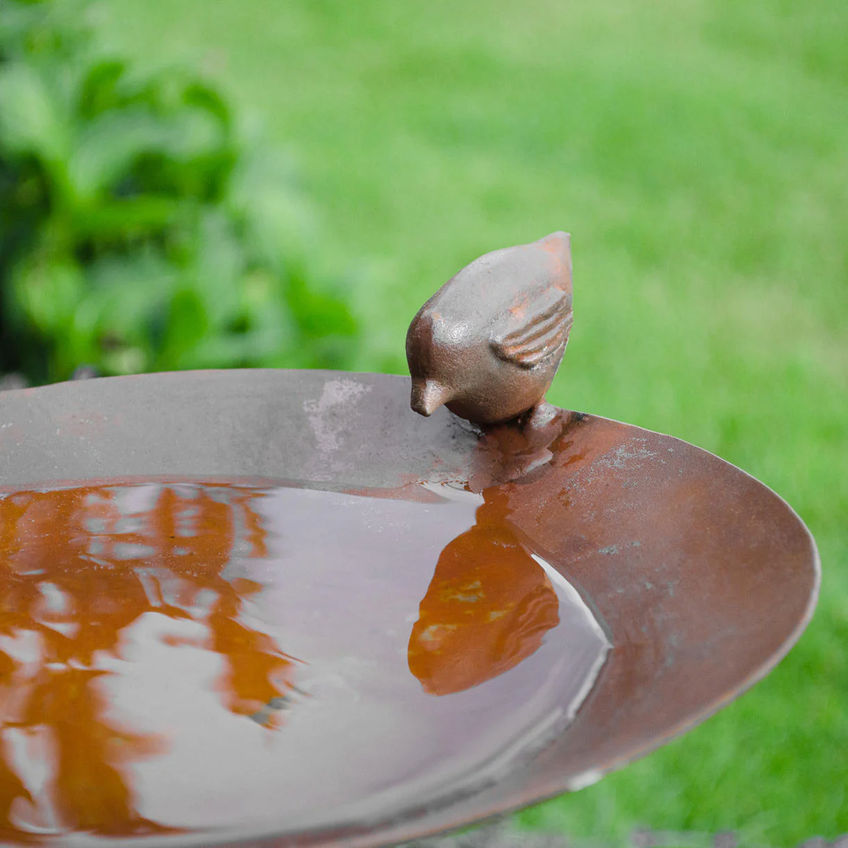 Vintage Branch Design Bird Bath - Image 2
