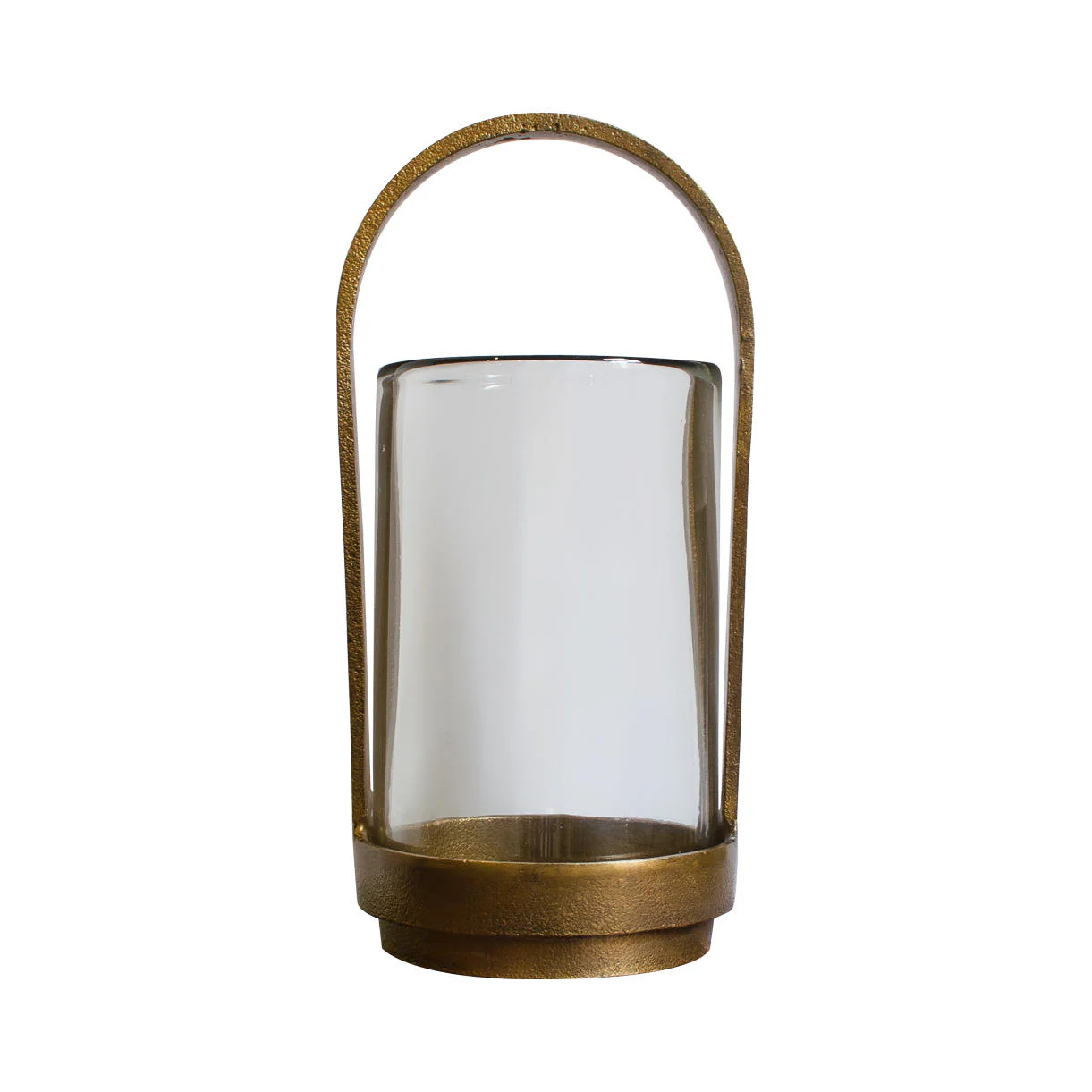 Vintage Brass Effect Hurricane Lantern - Image 6