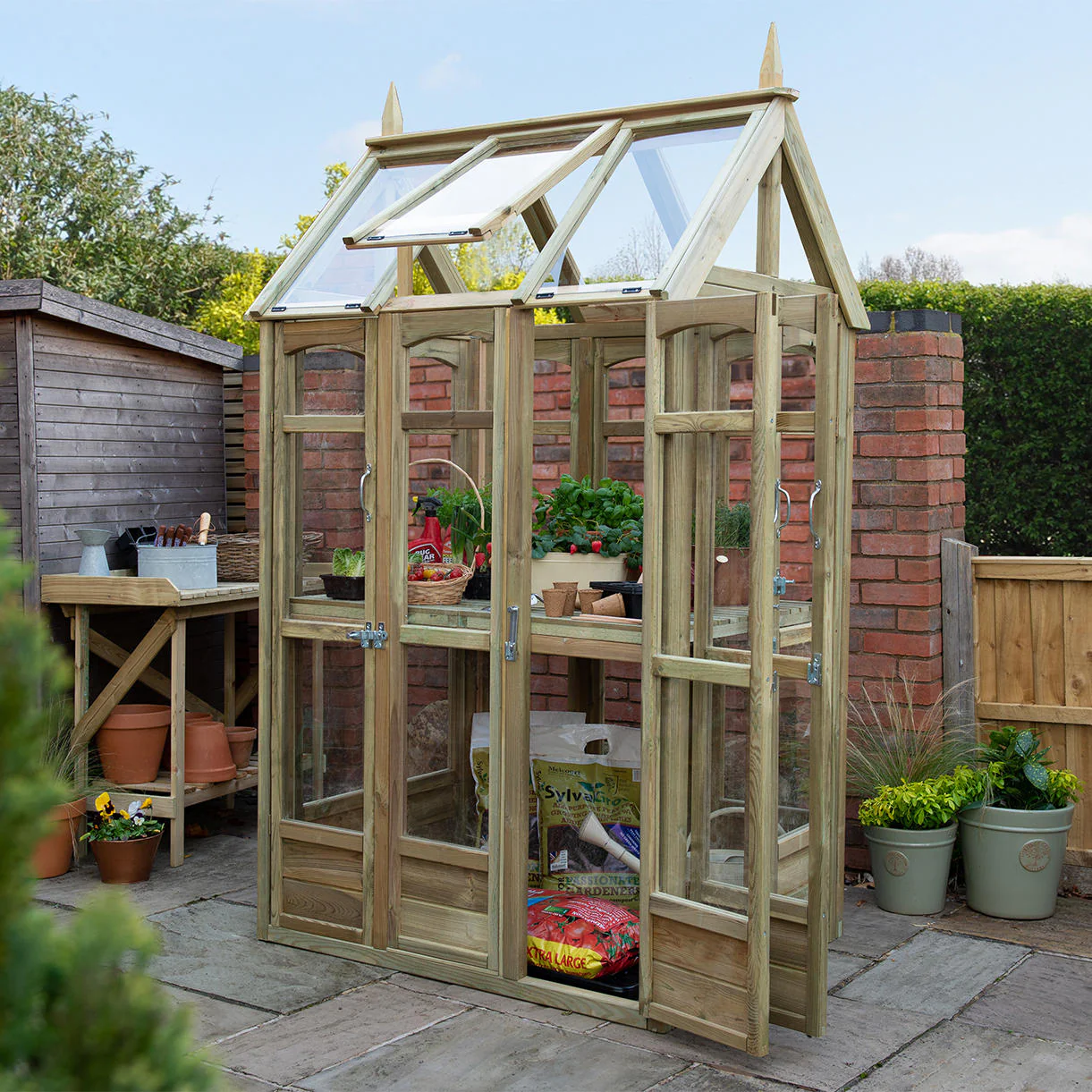 Walk Around Greenhouse