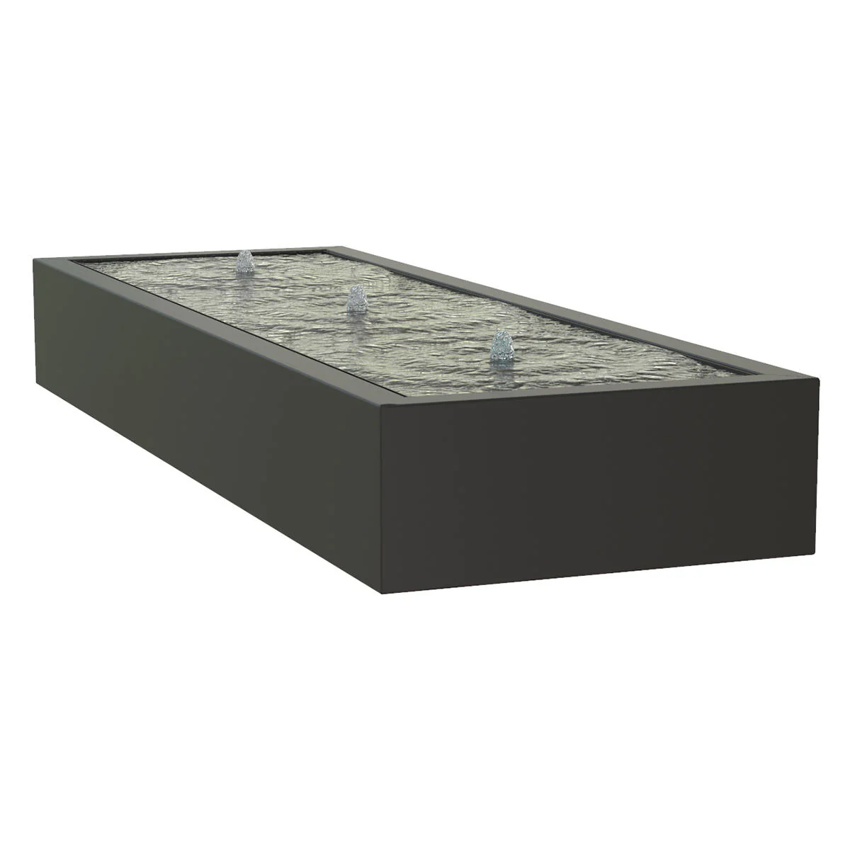 Aluminium Water Rill Features with Fountain - Image 6