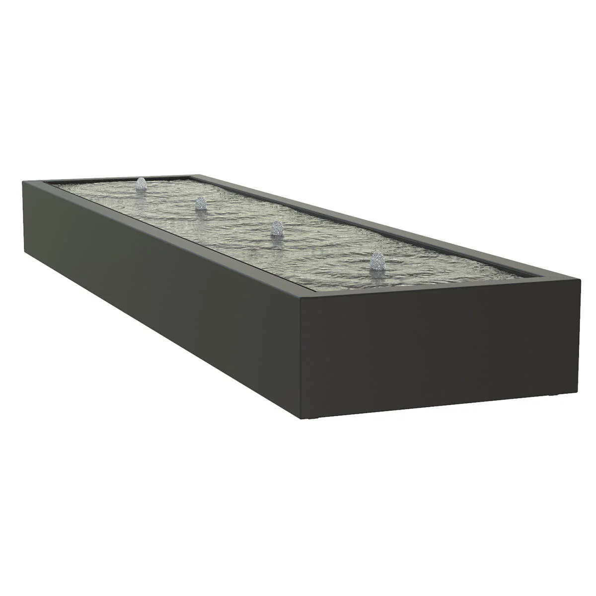 Aluminium Water Rill Features with Fountain - Image 7