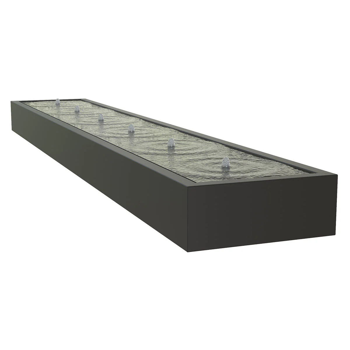 Aluminium Water Rill Features with Fountain - Image 8