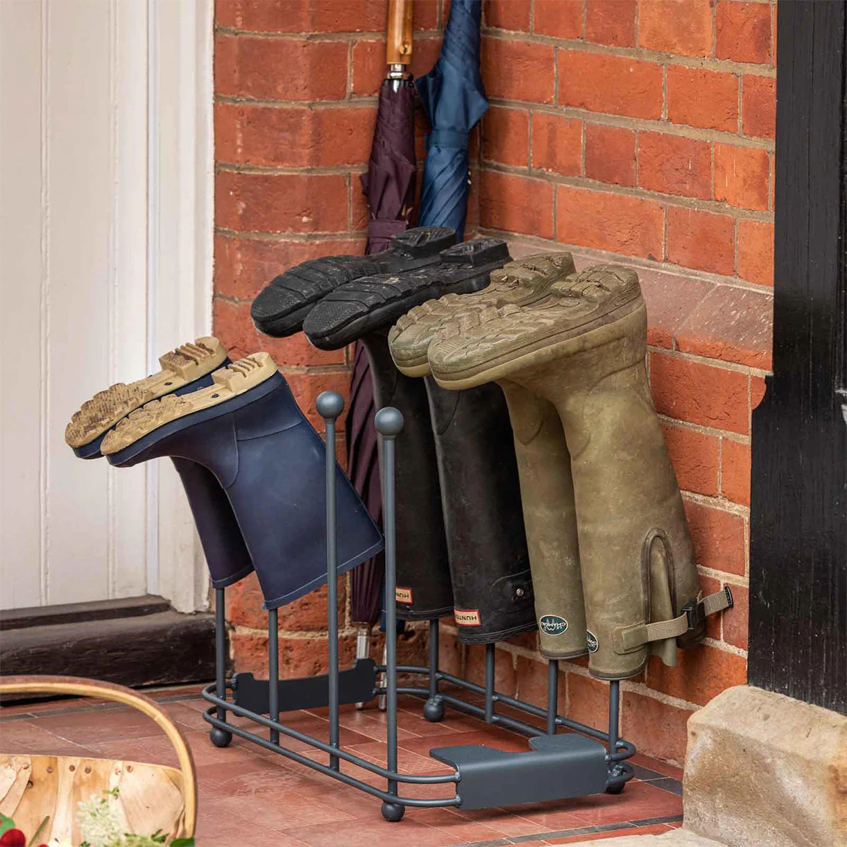 Welly Boot Stand with Scraper and Jack - Image 2