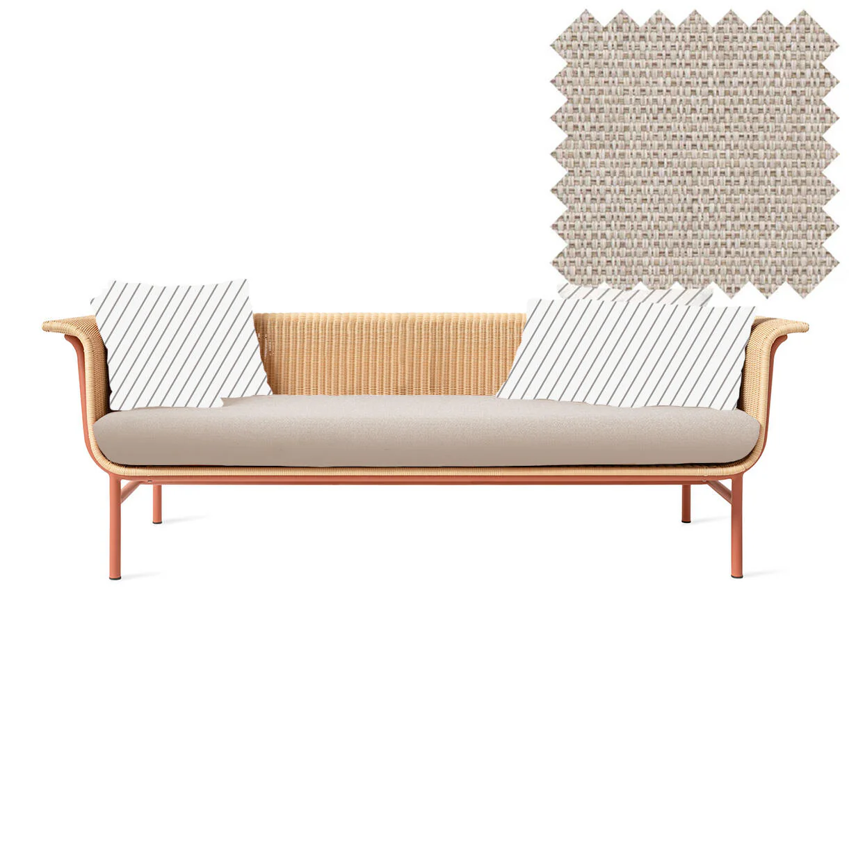 Wicked 3 Seater Garden Sofa - Image 13