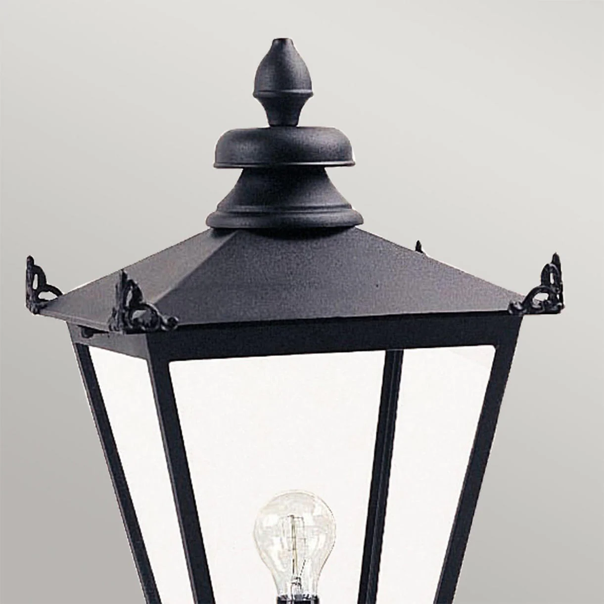 Wilmslow Outdoor Pedestal Head Lantern - Image 2