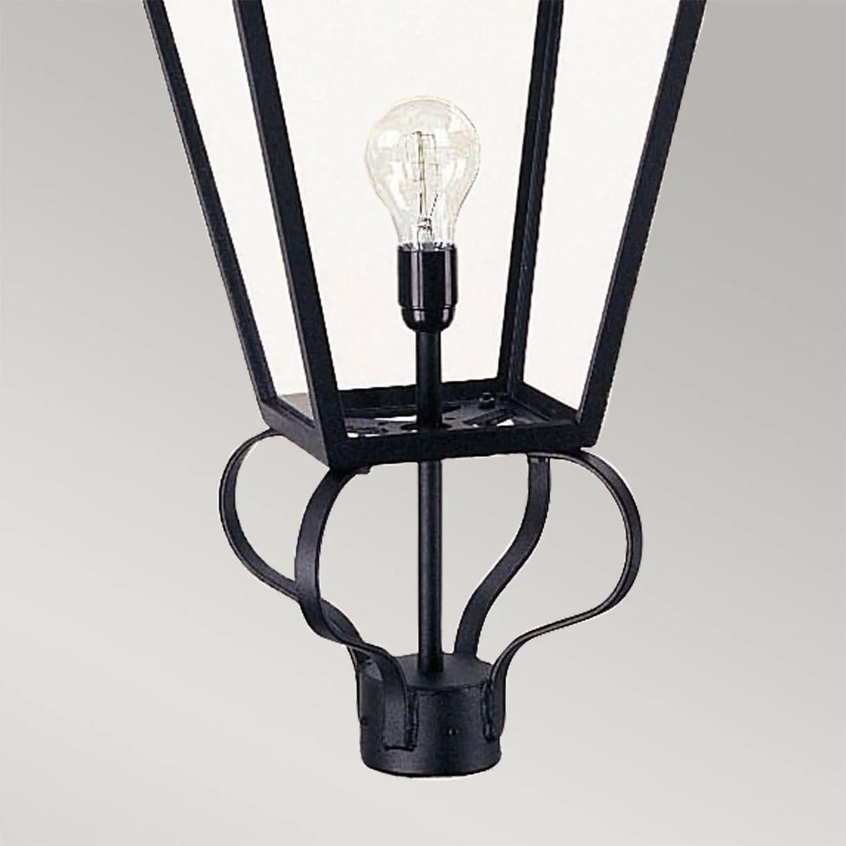 Wilmslow Outdoor Pedestal Head Lantern - Image 3