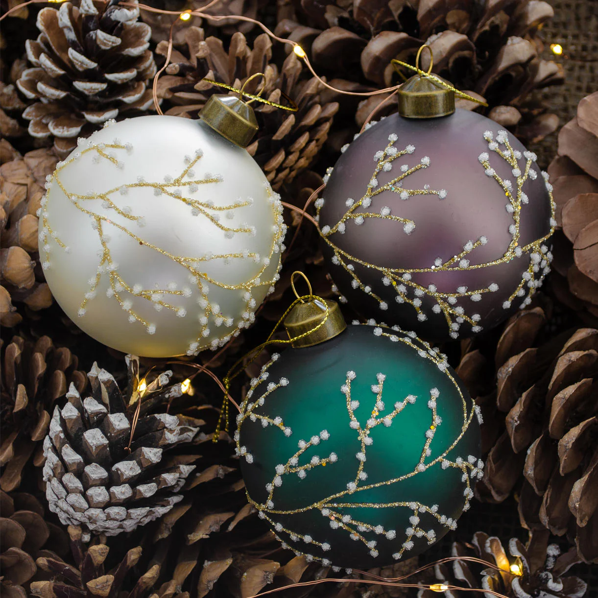 Winter Branch Baubles