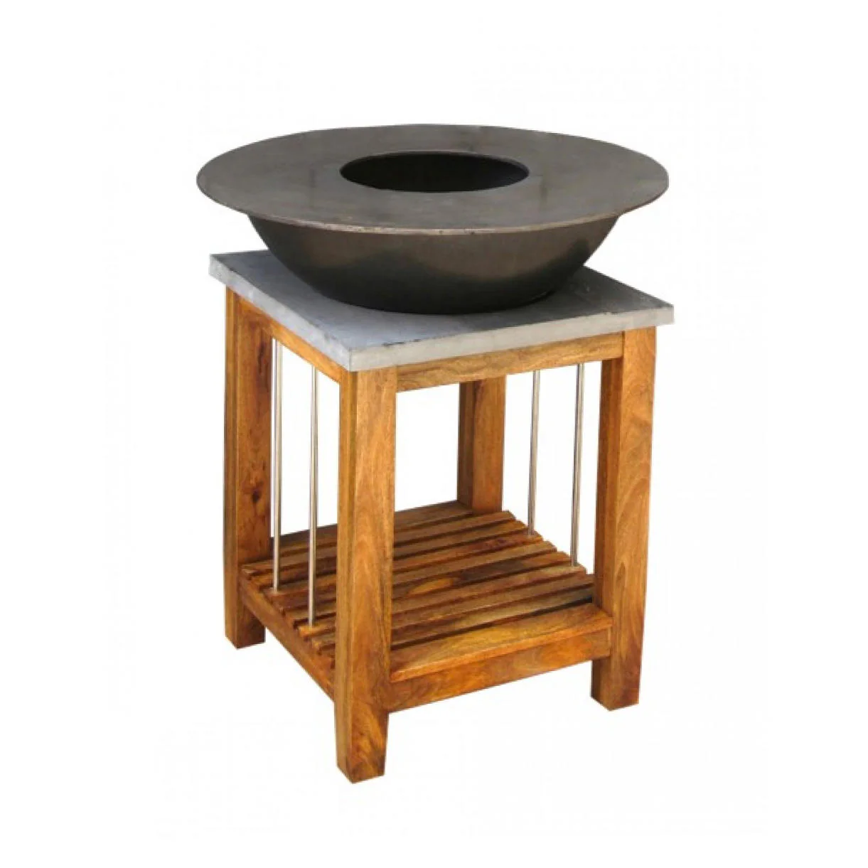 Wood Fire Plancha on Stand - Image 6