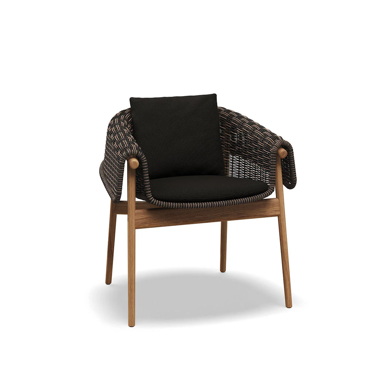 Wrap Dining Chair with Arms - Image 13