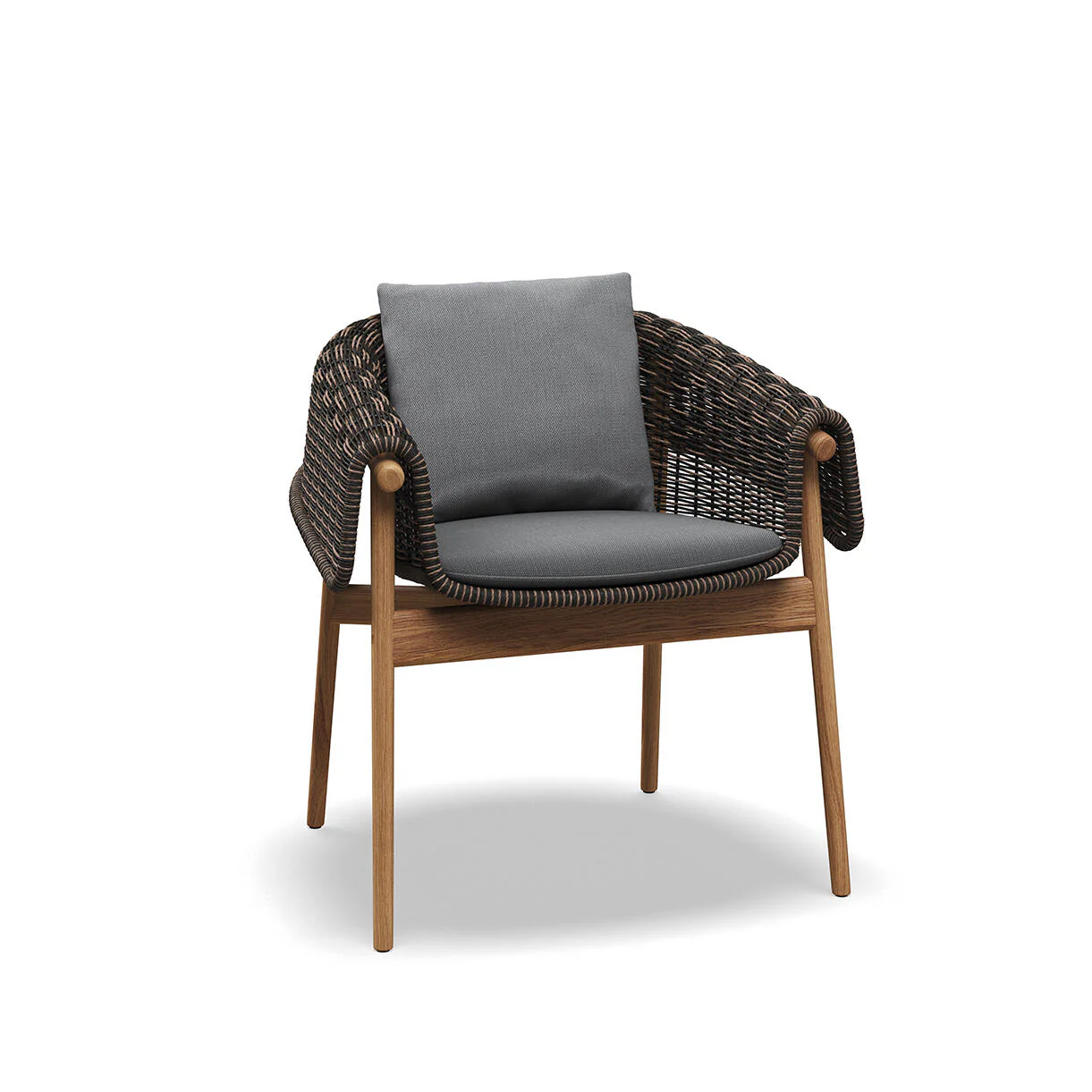 Wrap Dining Chair with Arms - Image 14
