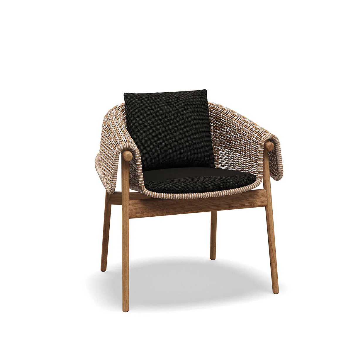 Wrap Dining Chair with Arms - Image 15
