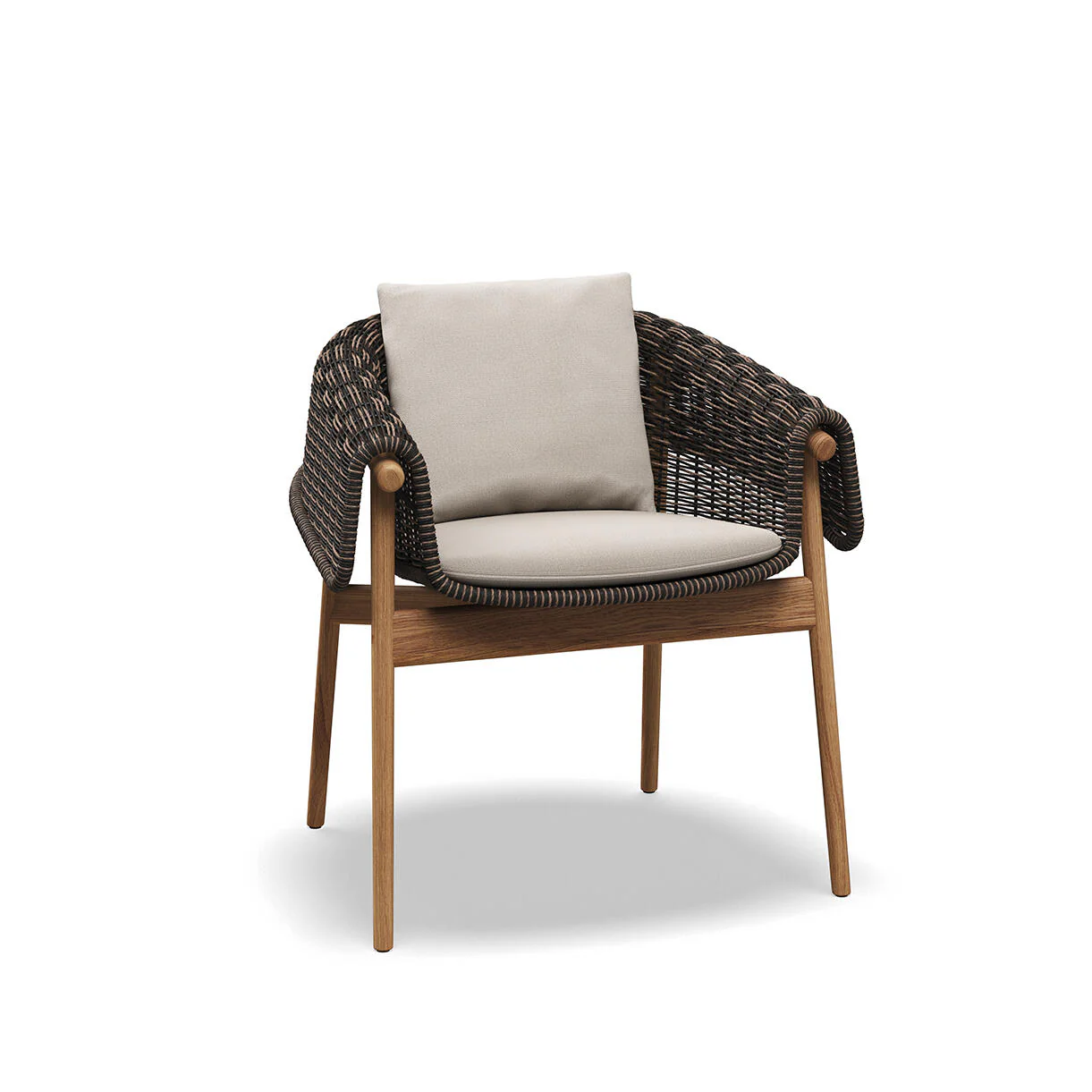 Wrap Dining Chair with Arms - Image 16