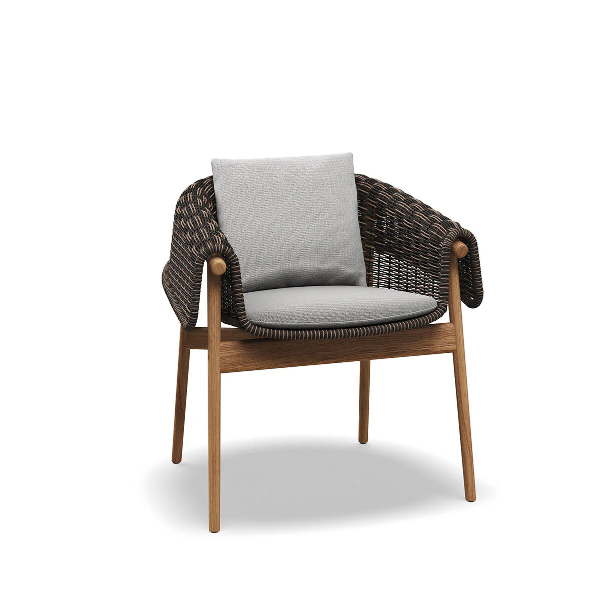 Wrap Dining Chair with Arms - Image 18