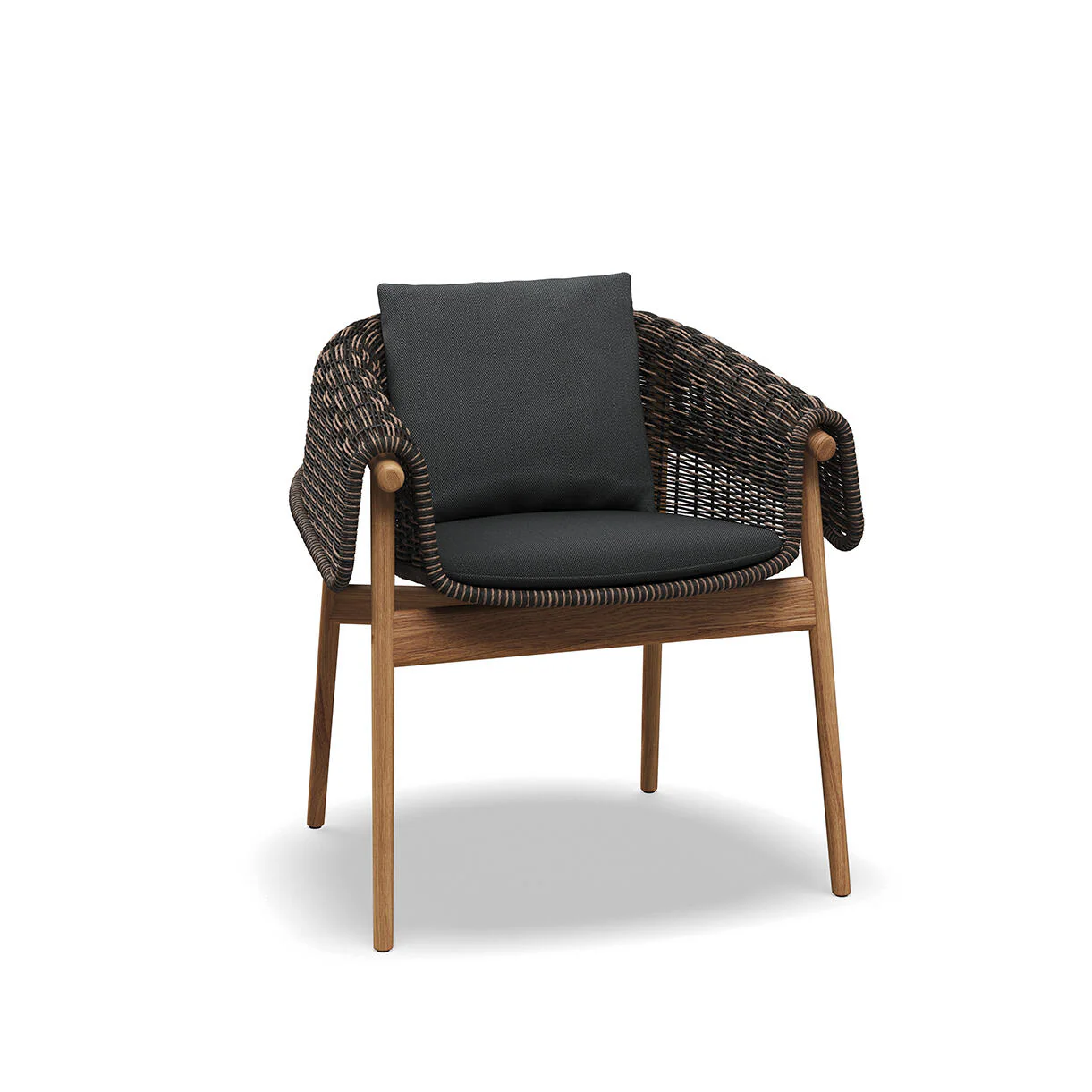 Wrap Dining Chair with Arms - Image 19