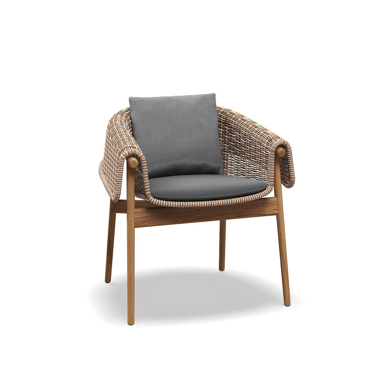 Wrap Dining Chair with Arms - Image 24