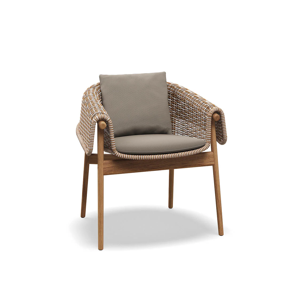 Wrap Dining Chair with Arms - Image 26