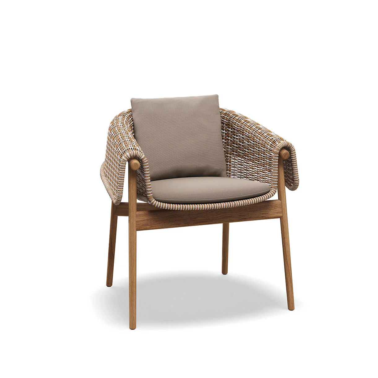 Wrap Dining Chair with Arms - Image 27